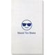 Sunglasses Emoji Bamboo Luxe Guest Towels Image 2 of 2